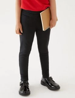 M&S Collection Girls' Skinny Leg Knitted School Trousers (2-18 Yrs) 16 M&S Collection Girls' Skinny Leg Knitted School Trousers (2-18 Yrs) -School Uniform Sales Store SD 04 T76 1422 Y0 X EC 3