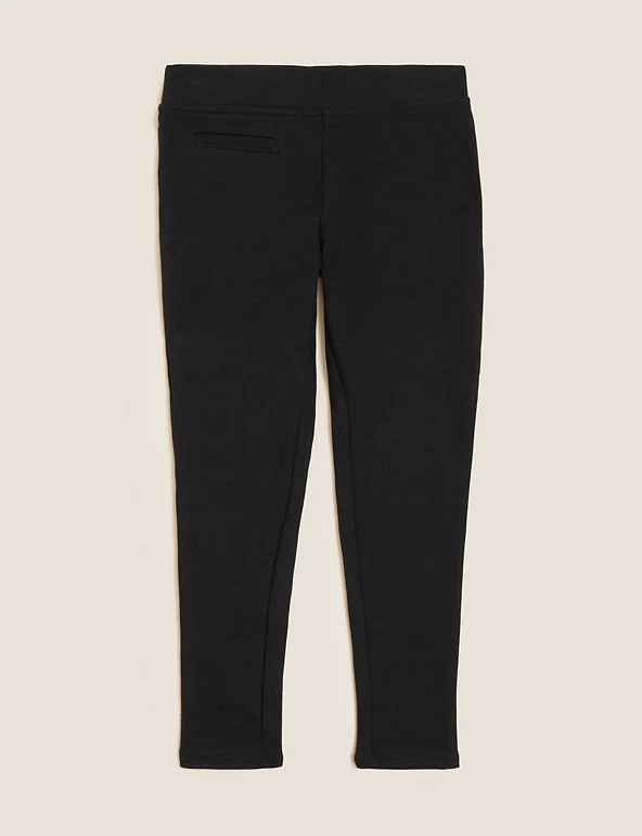 M&S Collection Girls' Skinny Leg Knitted School Trousers (2-18 Yrs) 4 M&S Collection Girls' Skinny Leg Knitted School Trousers (2-18 Yrs) - Image 2