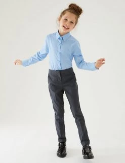 M&S Collection Girls' Super Skinny Leg School Trousers (2-18 Yrs)