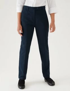 M&S Collection 2pk Girls' Skinny Leg School Trousers (2-18 Yrs) 34 M&S Collection 2pk Girls' Skinny Leg School Trousers (2-18 Yrs) -School Uniform Sales Store SD 04 T76 1426 F0 X EC 1