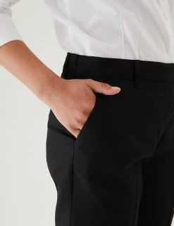 M&S Collection 2pk Girls' Skinny Leg School Trousers (2-18 Yrs) 25 M&S Collection 2pk Girls' Skinny Leg School Trousers (2-18 Yrs) -School Uniform Sales Store SD 04 T76 1426 Y0 X EC 4