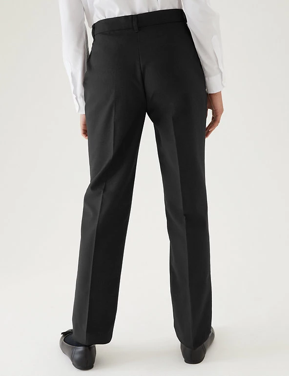 M&S Collection Girls' Slim Leg Additional Length Trousers (2-18 Yrs) 6 M&S Collection Girls' Slim Leg Additional Length Trousers (2-18 Yrs) - Image 4
