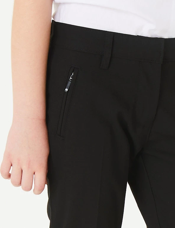 M&S Collection Girls' Slim Leg Regular Fit School Trousers (2-18 Yrs) 9 M&S Collection Girls' Slim Leg Regular Fit School Trousers (2-18 Yrs) - Image 7