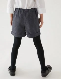 M&S Collection School Girls' Regular Leg Shorts (2-16 Yrs) -School Uniform Sales Store SD 04 T76 1434 T0 X EC 2