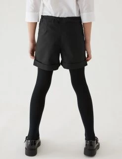 M&S Collection School Girls' Regular Leg Shorts (2-16 Yrs) -School Uniform Sales Store SD 04 T76 1434 Y0 X EC 2