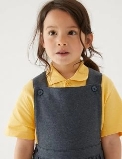 M&S Collection Dresses Girls' Cotton Rich School Pinafore (2-12 Yrs) 8 M&S Collection Dresses Girls' Cotton Rich School Pinafore (2-12 Yrs) -School Uniform Sales Store SD 04 T76 1763 T0 X EC 1