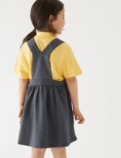 M&S Collection Dresses Girls' Cotton Rich School Pinafore (2-12 Yrs) 9 M&S Collection Dresses Girls' Cotton Rich School Pinafore (2-12 Yrs) -School Uniform Sales Store SD 04 T76 1763 T0 X EC 2