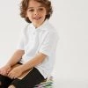 M&S Collection Polo-shirts 2pk Boys' Stain Resist School Polo Shirts (2-16 Yrs) -School Uniform Sales Store SD 04 T76 2053 Z0 X EC 0