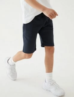 M&S Collection 2pk Unisex Sport School Shorts (2-16 Yrs) -School Uniform Sales Store SD 04 T76 2400 F0 X EC 3