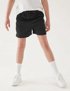 M&S Collection 2pk Unisex Pure Cotton School Shorts (2-16 Yrs) 24 M&S Collection 2pk Unisex Pure Cotton School Shorts (2-16 Yrs) -School Uniform Sales Store SD 04 T76 3234 Y0 X EC 3