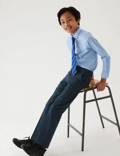 M&S Collection 2pk Boys' Regular Leg School Trousers (2-18 Yrs) 54 M&S Collection 2pk Boys' Regular Leg School Trousers (2-18 Yrs) -School Uniform Sales Store SD 04 T76 3632 F0 X EC 0
