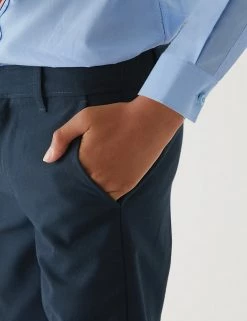 M&S Collection 2pk Boys' Regular Leg School Trousers (2-18 Yrs) 59 M&S Collection 2pk Boys' Regular Leg School Trousers (2-18 Yrs) -School Uniform Sales Store SD 04 T76 3632 F0 X EC 4