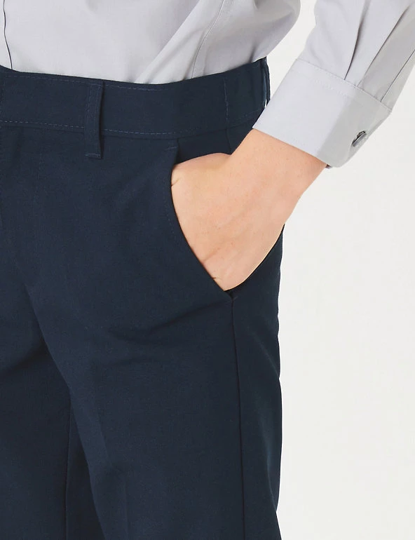 M&S Collection 2pk Boys' Regular Leg School Trousers (2-18 Yrs) 31 M&S Collection 2pk Boys' Regular Leg School Trousers (2-18 Yrs) - Image 29