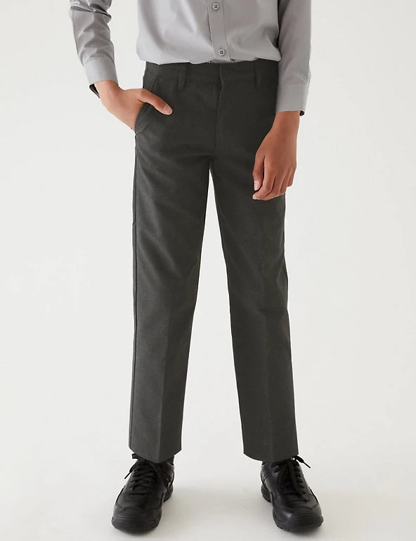 M&S Collection 2pk Boys' Regular Leg School Trousers (2-18 Yrs) 19 M&S Collection 2pk Boys' Regular Leg School Trousers (2-18 Yrs) - Image 17