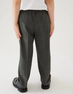 M&S Collection 2pk Boys' Easy Dressing School Trousers (3-18 Yrs) -School Uniform Sales Store SD 04 T76 3635 T0 X EC 2