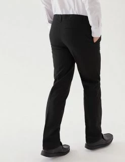 M&S Collection 2pk Boys' Slim Leg School Trousers (2-18 Yrs) -School Uniform Sales Store SD 04 T76 3643L Y0 X EC 2