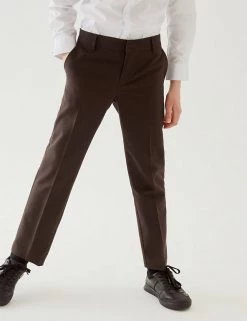 M&S Collection Boys' 2pk Slim Leg School Trousers (2-18 Yrs) -School Uniform Sales Store SD 04 T76 3643 N0 X EC 1