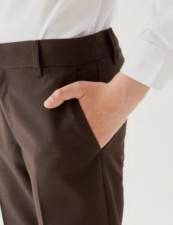 M&S Collection Boys' 2pk Slim Leg School Trousers (2-18 Yrs) -School Uniform Sales Store SD 04 T76 3643 N0 X EC 4