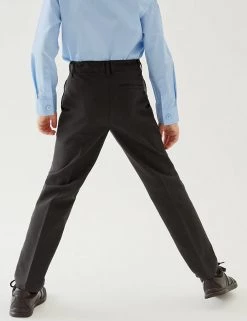 M&S Collection Boys' 2pk Slim Leg School Trousers (2-18 Yrs) -School Uniform Sales Store SD 04 T76 3643 VP X EC 2