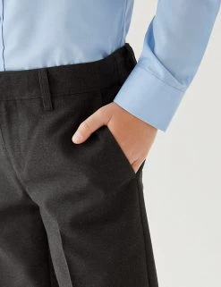 M&S Collection Boys' 2pk Slim Leg School Trousers (2-18 Yrs) -School Uniform Sales Store SD 04 T76 3643 VP X EC 4