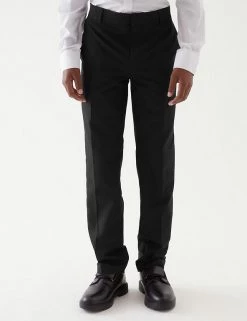 M&S Collection 2pk Boys' Slim Leg Slim Fit School Trousers (2-18 Yrs) -School Uniform Sales Store SD 04 T76 3645 Y0 X EC 1
