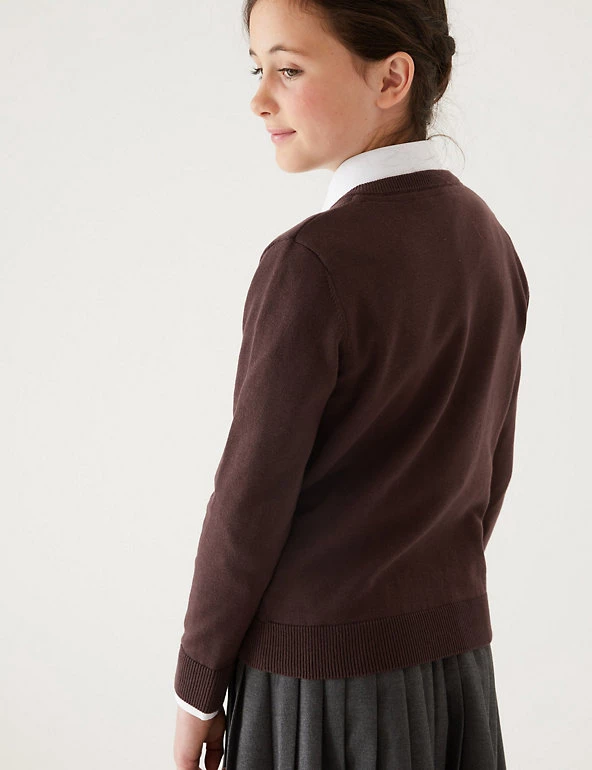 M&S Collection Jumpers 2pk Unisex Pure Cotton School Jumper (3-18 Yrs) 17 M&S Collection Jumpers 2pk Unisex Pure Cotton School Jumper (3-18 Yrs) - Image 15