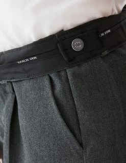 Boys' Regular Leg Plus Fit School Trousers (2-18 Yrs) -School Uniform Sales Store SD 04 T76 4630P T0 X EC 3