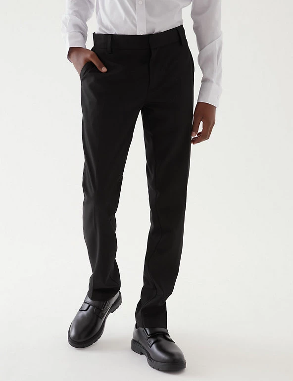 M&S Collection Boys' Skinny Leg Longer Length Trousers (2-18 Yrs) 5 M&S Collection Boys' Skinny Leg Longer Length Trousers (2-18 Yrs) - Image 3