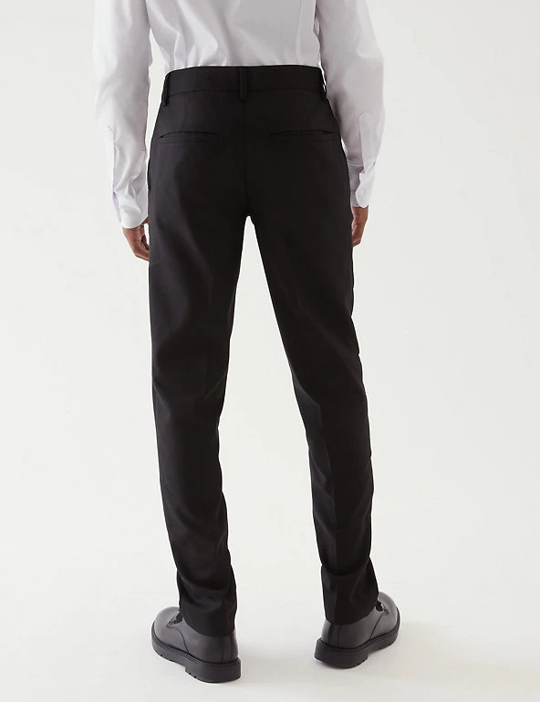 M&S Collection Boys' Skinny Leg Plus Fit School Trousers (2-18 Yrs) 6 M&S Collection Boys' Skinny Leg Plus Fit School Trousers (2-18 Yrs) - Image 4