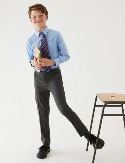 M&S Collection Boys' Skinny Leg School Trousers (2-18 Yrs) -School Uniform Sales Store SD 04 T76 4765 T0 X EC 0