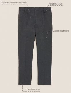 M&S Collection Boys' Skinny Leg School Trousers (2-18 Yrs) -School Uniform Sales Store SD 04 T76 4765 VP X EC 90