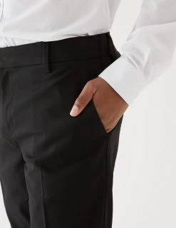M&S Collection Boys' Slim Leg Longer Length Trousers (2-18 Yrs) -School Uniform Sales Store SD 04 T76 4791L Y0 X EC 3