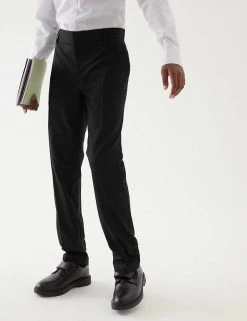 Boys' Plus Fit Slim Leg School Trousers (2-18 Yrs) -School Uniform Sales Store SD 04 T76 4791P Y0 X EC 1