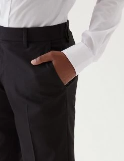 Boys' Plus Fit Slim Leg School Trousers (2-18 Yrs) -School Uniform Sales Store SD 04 T76 4791P Y0 X EC 4