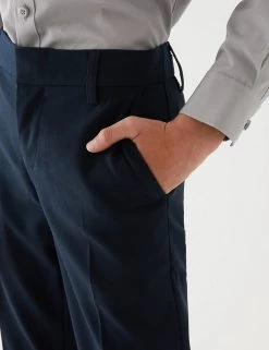 M&S Collection Boys’ Slim Leg School Trousers (2-18 Yrs) -School Uniform Sales Store SD 04 T76 4791 F0 X EC 4