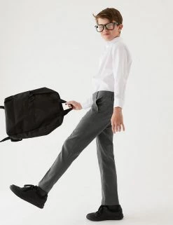 M&S Collection Boys’ Slim Leg School Trousers (2-18 Yrs) -School Uniform Sales Store SD 04 T76 4791 T0 X EC 0