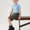 M&S Collection 2pk Boys' Regular Leg Cargo School Shorts (2-14 Yrs) -School Uniform Sales Store SD 04 T76 4953 T0 X EC 0
