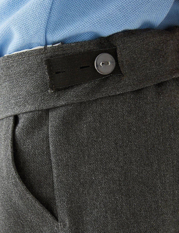 M&S Collection 2pk Boys' Regular Leg Cargo School Shorts (2-14 Yrs) 7 M&S Collection 2pk Boys' Regular Leg Cargo School Shorts (2-14 Yrs) - Image 5