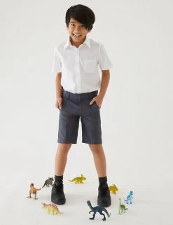School 2pk Boys' Slim Fit Shorts