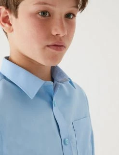 M&S Collection 2pk Boys' Non-Iron School Shirts (2-18 Yrs) 22 M&S Collection 2pk Boys' Non-Iron School Shirts (2-18 Yrs) -School Uniform Sales Store SD 04 T76 5768 E0 X EC 1