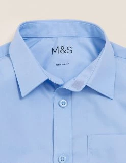 M&S Collection 2pk Boys' Non-Iron School Shirts (2-18 Yrs) 24 M&S Collection 2pk Boys' Non-Iron School Shirts (2-18 Yrs) -School Uniform Sales Store SD 04 T76 5768 E0 X EC 3