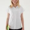 M&S Collection 2pk Girls' Easy Iron School Shirts (2-16 Yrs) -School Uniform Sales Store SD 04 T76 5931 Z0 X EC 0