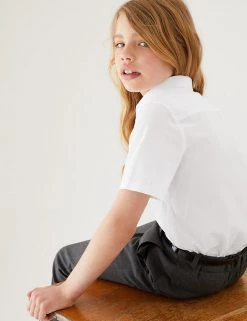 3pk Girls' Slim Fit Easy Iron School Shirts (2-16 Yrs) 15 3pk Girls' Slim Fit Easy Iron School Shirts (2-16 Yrs) -School Uniform Sales Store SD 04 T76 5951 Z0 X EC 2