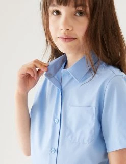 M&S Collection 2pk Girls' Non-Iron School Shirts (2-18 Yrs) 20 M&S Collection 2pk Girls' Non-Iron School Shirts (2-18 Yrs) -School Uniform Sales Store SD 04 T76 5982 E0 X EC 1