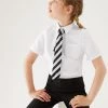 M&S Collection 2pk Girls' Non-Iron School Shirts (2-18 Yrs) -School Uniform Sales Store SD 04 T76 5982 Z0 X EC 0