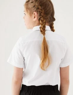 M&S Collection 2pk Girls' Non-Iron School Shirts (2-18 Yrs) 16 M&S Collection 2pk Girls' Non-Iron School Shirts (2-18 Yrs) -School Uniform Sales Store SD 04 T76 5982 Z0 X EC 2