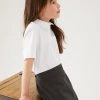 M&S Collection 2pk Girls’ Slim Fit Pure Cotton School Shirts (2-18 Yrs) -School Uniform Sales Store SD 04 T76 5996S Z0 X EC 0