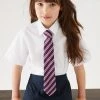 M&S Collection 3pk Girls’ Adaptive Easy Iron School Shirts (3-18 Yrs) -School Uniform Sales Store SD 04 T76 5998 Z0 X EC 0