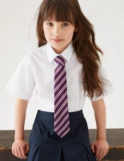 M&S Collection 3pk Girls’ Adaptive Easy Iron School Shirts (3-18 Yrs)