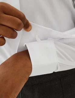 M&S Collection 5pk Girls' Regular Fit Easy To Iron Shirts (2-18 Yrs) 12 M&S Collection 5pk Girls' Regular Fit Easy To Iron Shirts (2-18 Yrs) -School Uniform Sales Store SD 04 T76 6025 Z0 X EC 3